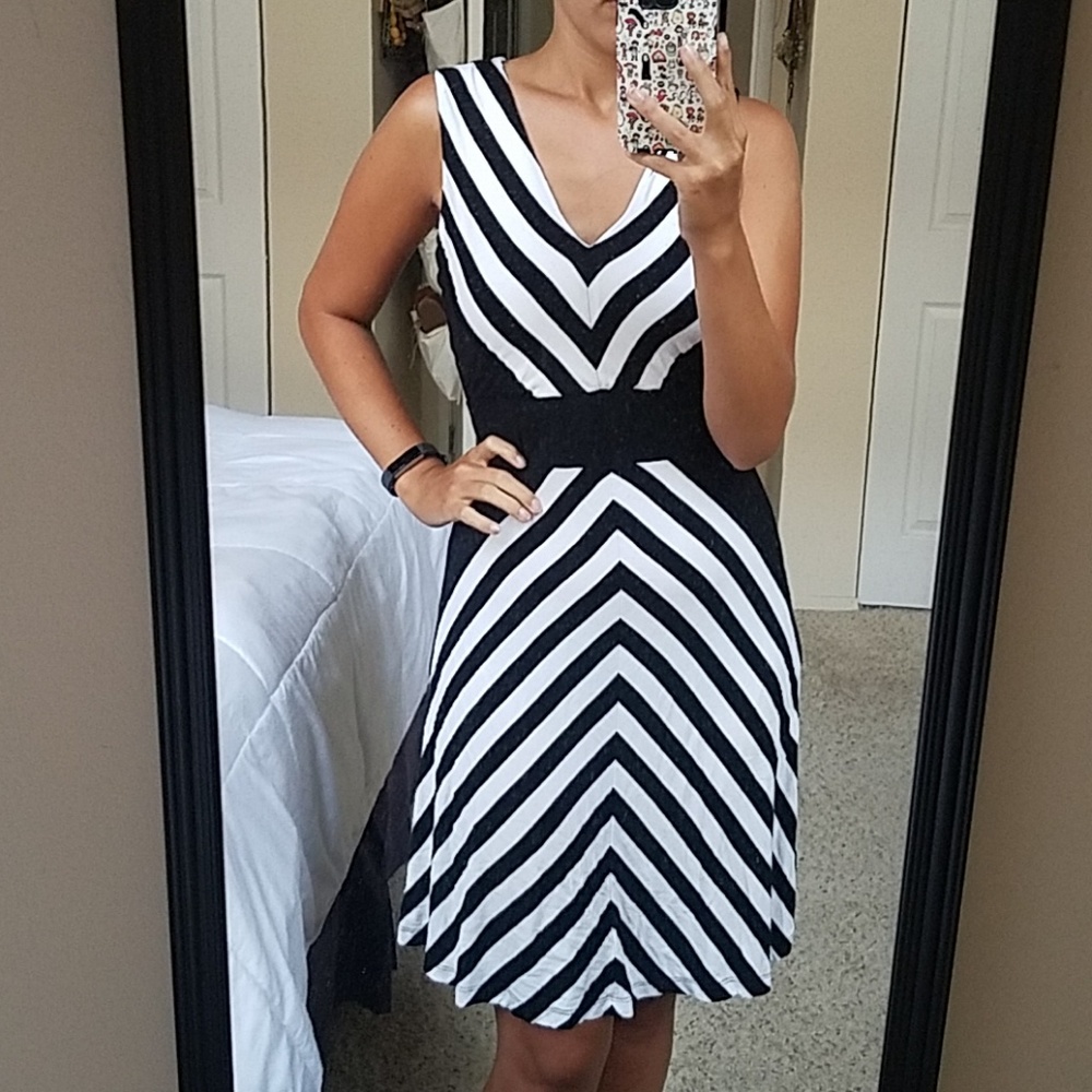 Calvin Klein Striped Dress
